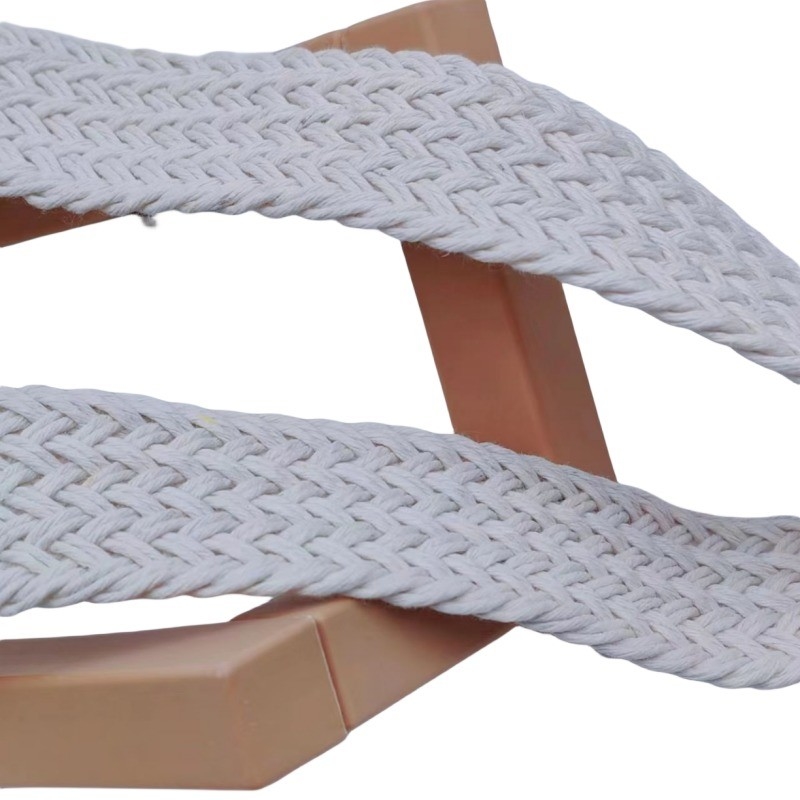 2024 Design Cotton Webbing Accessories για παπούτσια με εξατομικευμένα χρώματα Χειροποίητα υλικά
