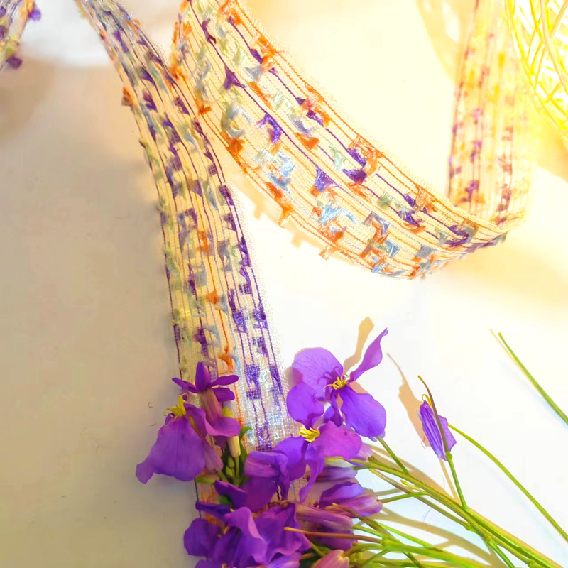 100% Polyester Webbing Αλιευτική γραμμή για DIY χειροποίητες διακοσμήσεις Αειφόρο υλικό