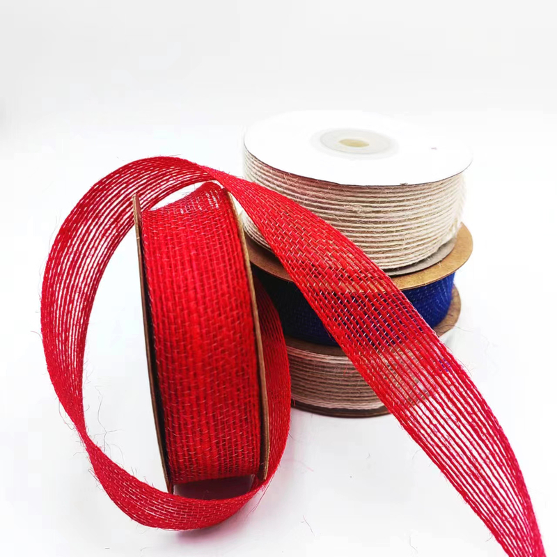 Jute Webbing Cake Gift Packing Ribbon Bow with 7 Days Sample Order Lead Time Υποστήριξη