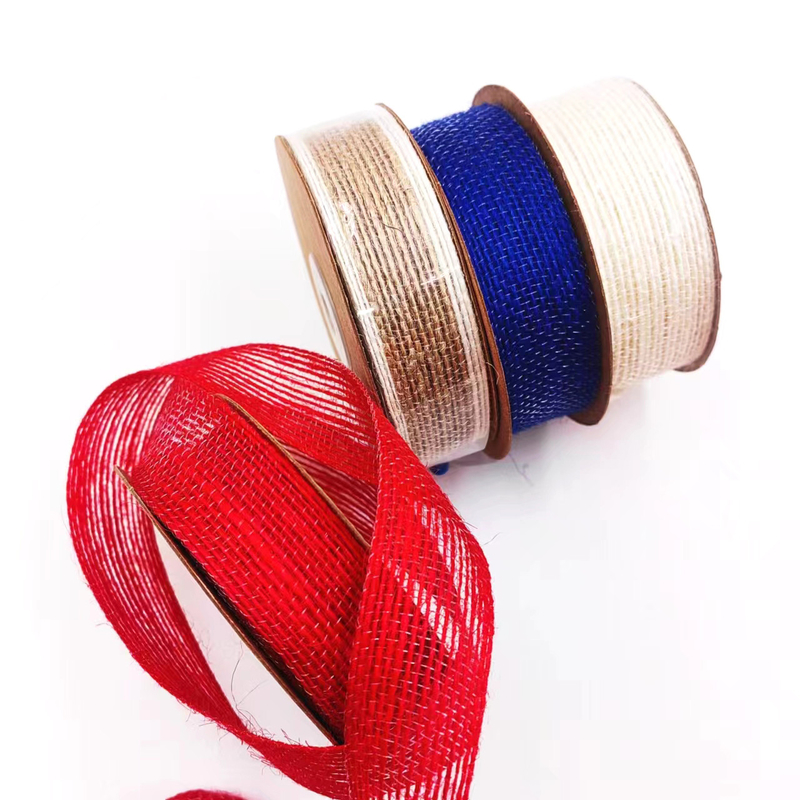 Jute Webbing Cake Gift Packing Ribbon Bow with 7 Days Sample Order Lead Time Υποστήριξη