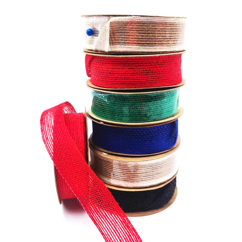 Jute Webbing Cake Gift Packing Ribbon Bow with 7 Days Sample Order Lead Time Υποστήριξη