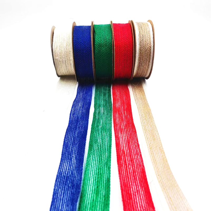 Jute Webbing Cake Gift Packing Ribbon Bow with 7 Days Sample Order Lead Time Υποστήριξη