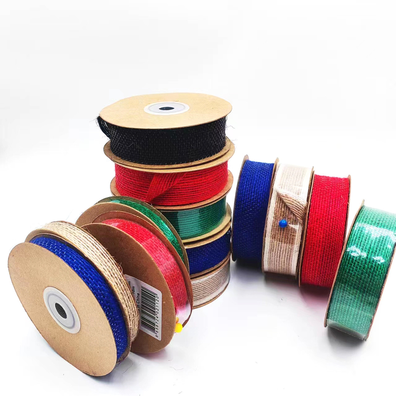 Jute Webbing Cake Gift Packing Ribbon Bow with 7 Days Sample Order Lead Time Υποστήριξη