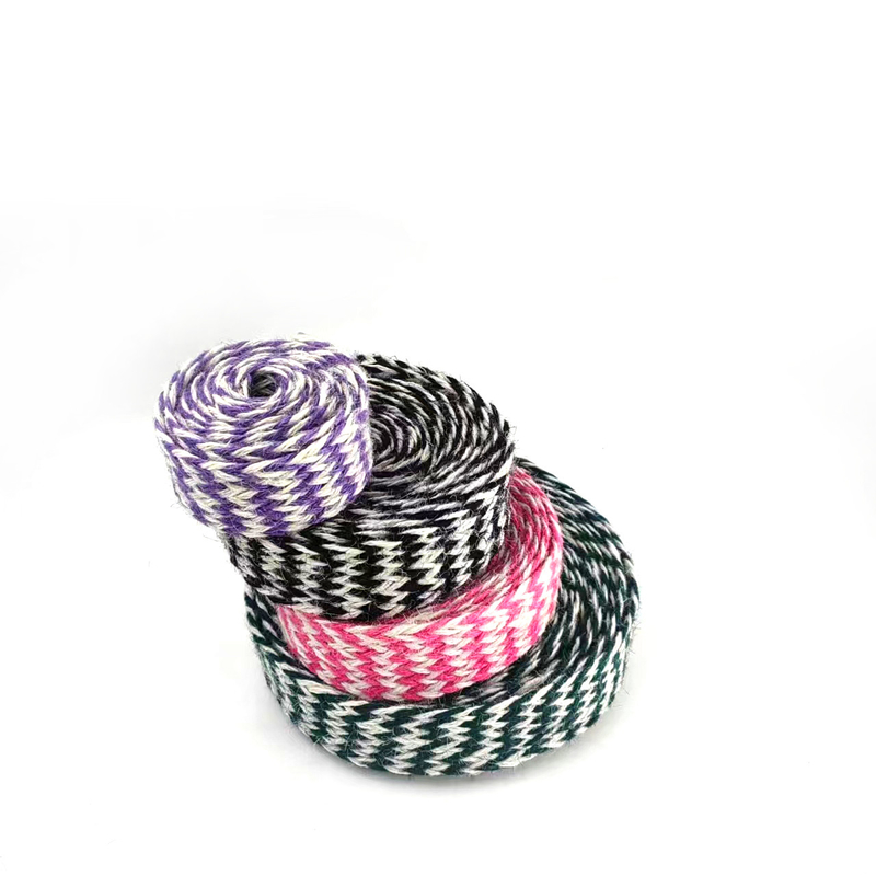 4cm Wide Jute Braid σε απλό σχεδιασμό για ανθεκτική πλέξιμο ζώνη και συσκευασία