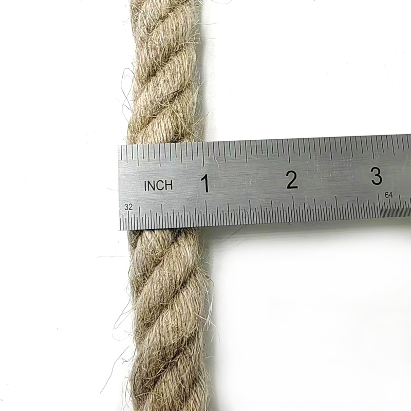 20mm πλεγμένο σχοινί από γιούτα πλεγμένο σχοινί από κάνναβη σχοινί για χειροτεχνία διακοσμητικό τοπίο χειροποίητο
