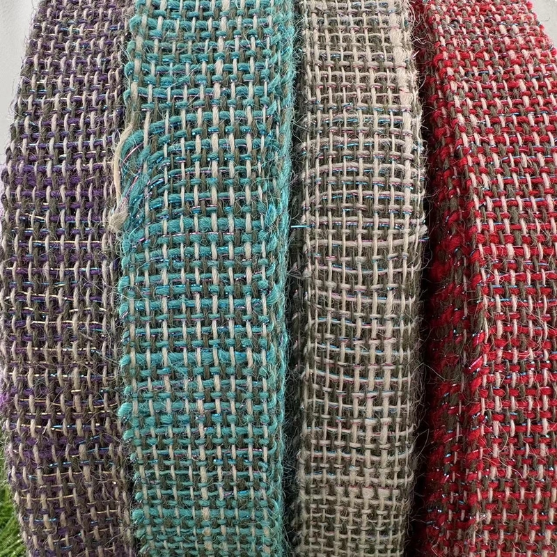 4 cm Jute Ribbon Pure Natural Jute Color για περιβαλλοντικά φιλικές συσκευασίες δώρων